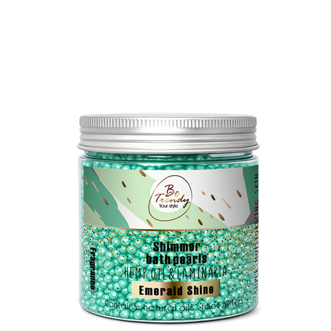 Bath Beads "Emerald Shine", 150 g, Be Trendy  303258 photo