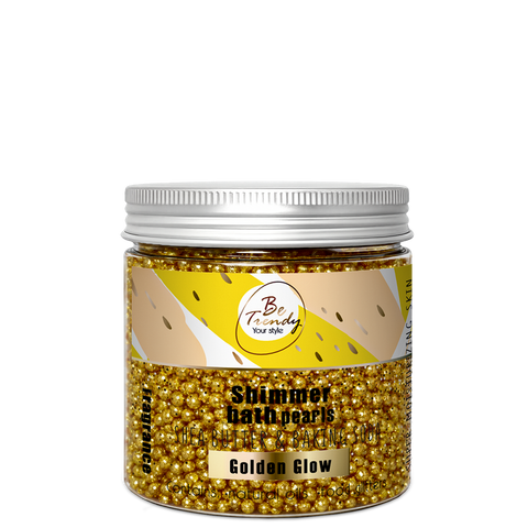 Bath Beads "Golden Glow", 150 g, Be Trendy  303265 photo
