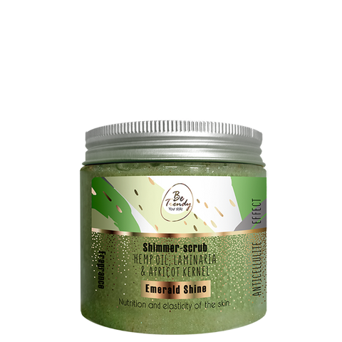 Shimmer-scrub "Emerald Shine", jar, 300 g 302800 photo