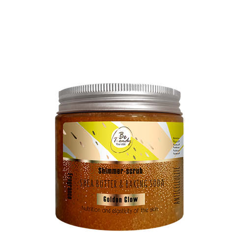 Shimmer-scrub "Golden Glow", jar, 300 g 302824 photo