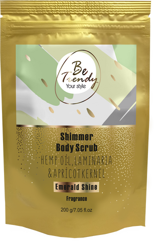 Be Trendy Shimmer-scrub "Emerald Shine" dry, 200 g 302831 photo