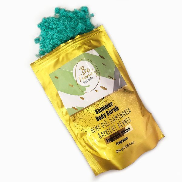 Be Trendy Shimmer-scrub "Emerald Shine" dry, 200 g 302831 photo