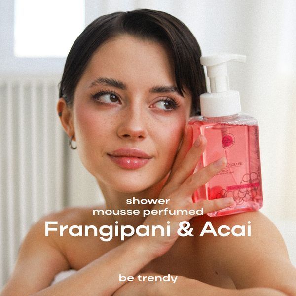 Shower Mousse Perfumed &laquo;Frangipani Acai&raquo;, 430 ml 4820205304279 photo